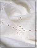 Stylish Hakoba Eyelet Cotton Fabric for Dresses & Tops