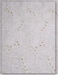 Designer Cotton Eyelet Embroidery Fabric