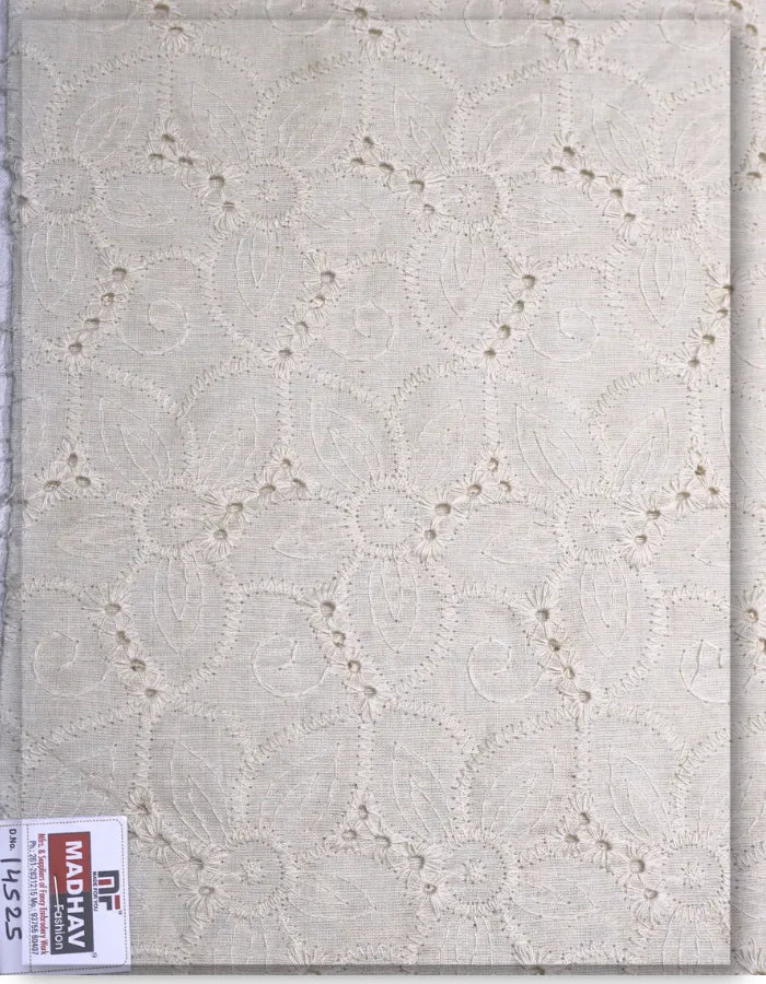 Soft Cotton Hakoba Lace Fabric for Dresses
