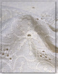 Soft Pure Cotton Eyelet Embroidery Fabric