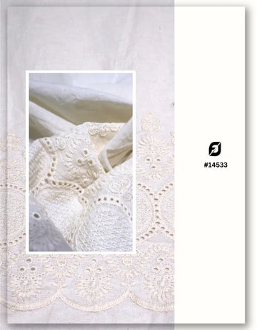 Cotton Lace Fabric for Latin American Dresses #14533