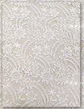 White Floral GPO Lace Fabric for Wedding Dresses