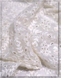 embroidered georgette fabric for usa apparel brands