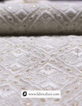 3mm glitter sequin georgette for gowns, dresses & sarees