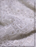georgette schiffli fabric rich texture middle east garments
