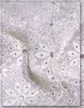 classic georgette embroidery fabric elegant fashion wear