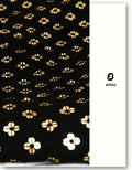 Black & Gold Sequins Embroidery fabric for the Dresses