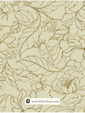 Beautiful Floral Pure Nylon Dupion Printed Fabric