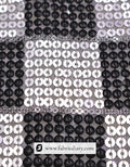 Wholesale checkered sequin fabric – 5mm sparkle for clothing