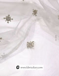 Zari Work Designer Butti Fabric – #25