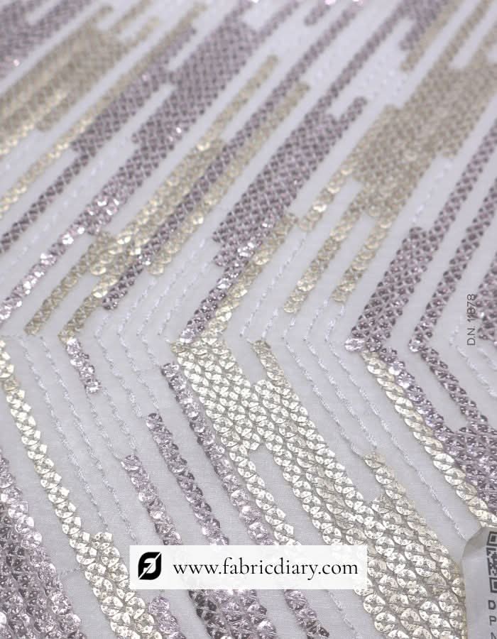 Wholesale sequin fabric in copper and gold – perfect for dressmakers and designers