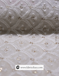 3mm sequin embroidered georgette for luxury garments