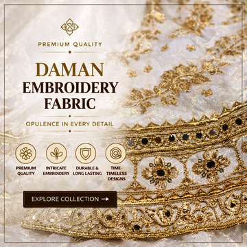 Daman Embroidery fabric
