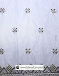 Sequin work dupatta fabric – online bulk embroidered fabric for boutiques