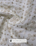 Designer Embroidered Sherwani Fabric for Men