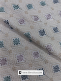 Premium satin kurta fabric with embroidery for men & women