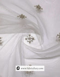 Designer butti fabric with zari work – wholesale embroidered textile for ethnic dresses