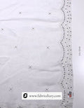 Online viscose organza dupatta – dyeable and embroidered scarf for fashion
