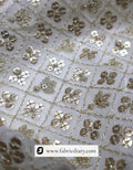 Buy designer golden fabric for traditional women’s blouses