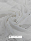 Smooth pure crepe ready for custom dyeing