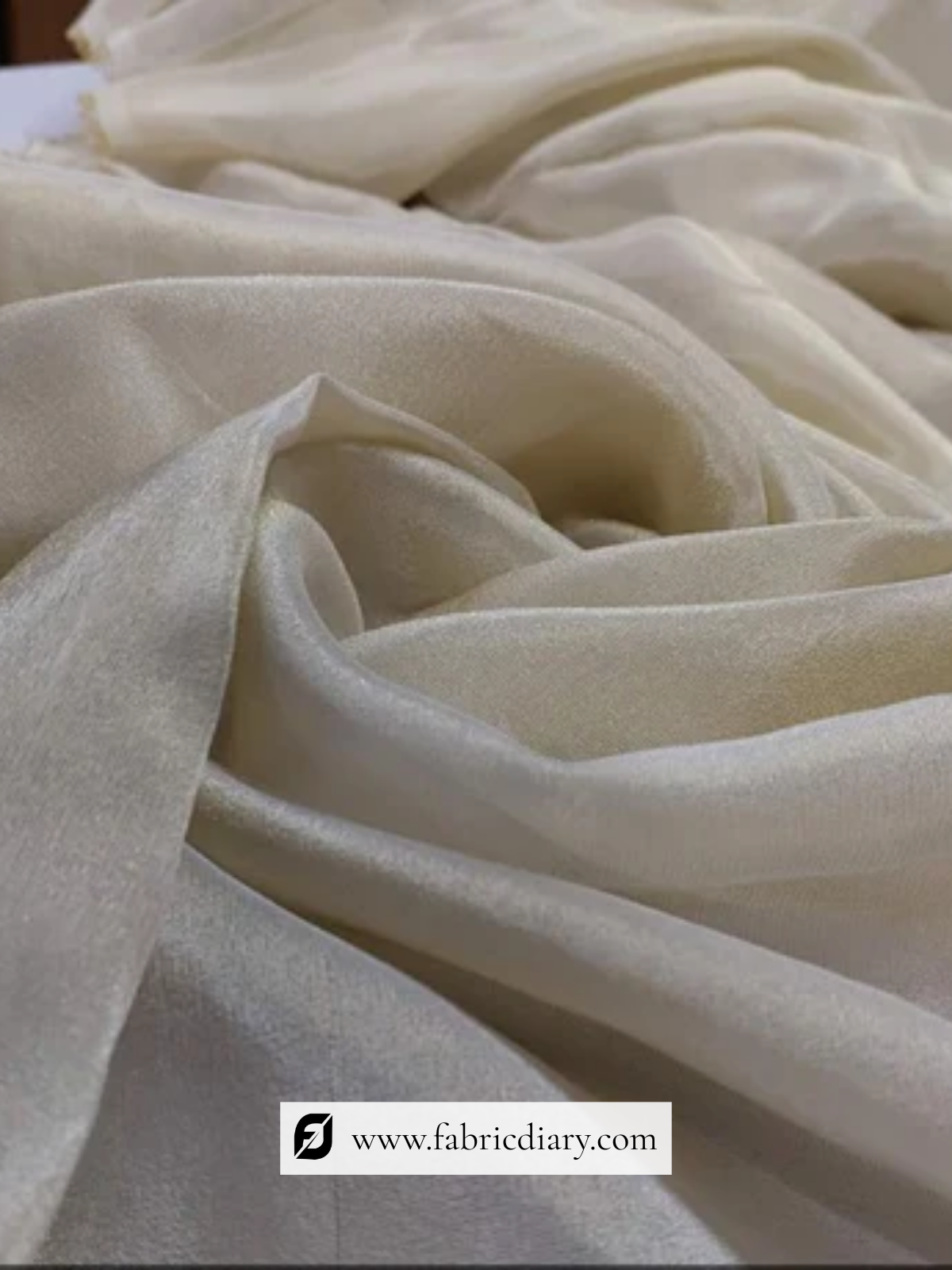 Dyed tissue fabric for festive Indian attire