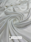 Dyed satin fabric with viscose row silk blend