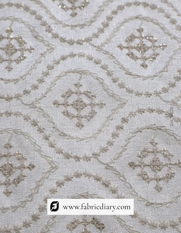 Exclusive Embroidered Sherwani Fabric