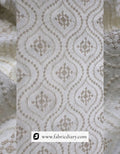 Premium sherwani fabric with intricate embroidery