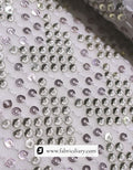 Allover georgette sequin fabric – online bulk supplier for ethnic gowns
