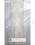 Designer sequin fabric with daman embroidery – custom ethnic fabric exporter