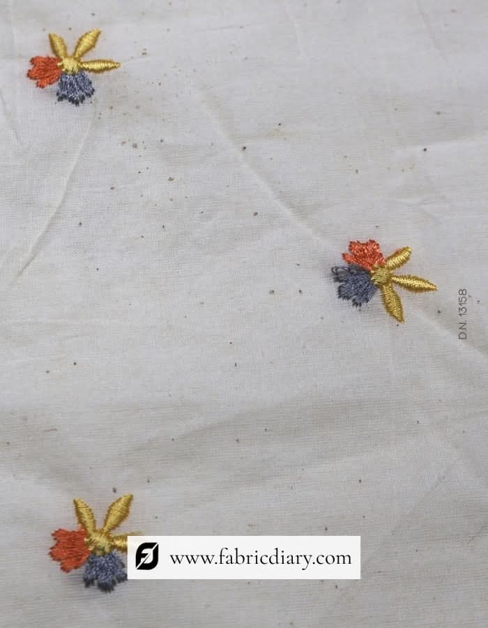 Butti design organic cotton fabric for women’s wear