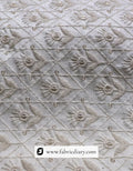 Rich embroidered sherwani fabric for groom's elegant look