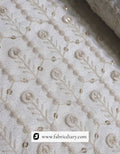 Regal fabric for groom's sherwani with royal embroidery