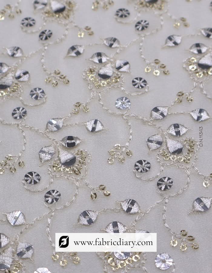 Buy floral georgette fabric for blouses – online fabric supplier worldwide