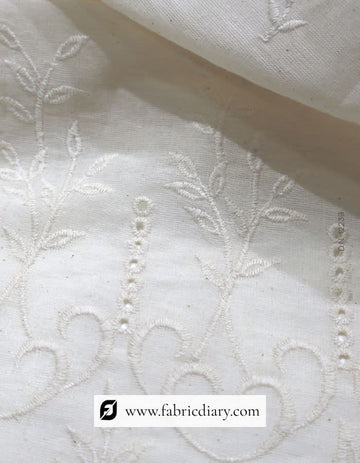 Elegant Hakoba dress fabric – floral embroidery fabric for global supply