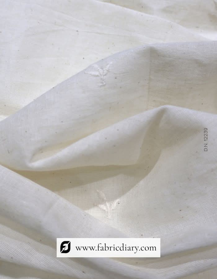 Exclusive floral Hakoba fabric – premium cotton material for ethnic wear