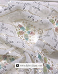 Floral Multicolor Sequins Fabric for Garments – #902