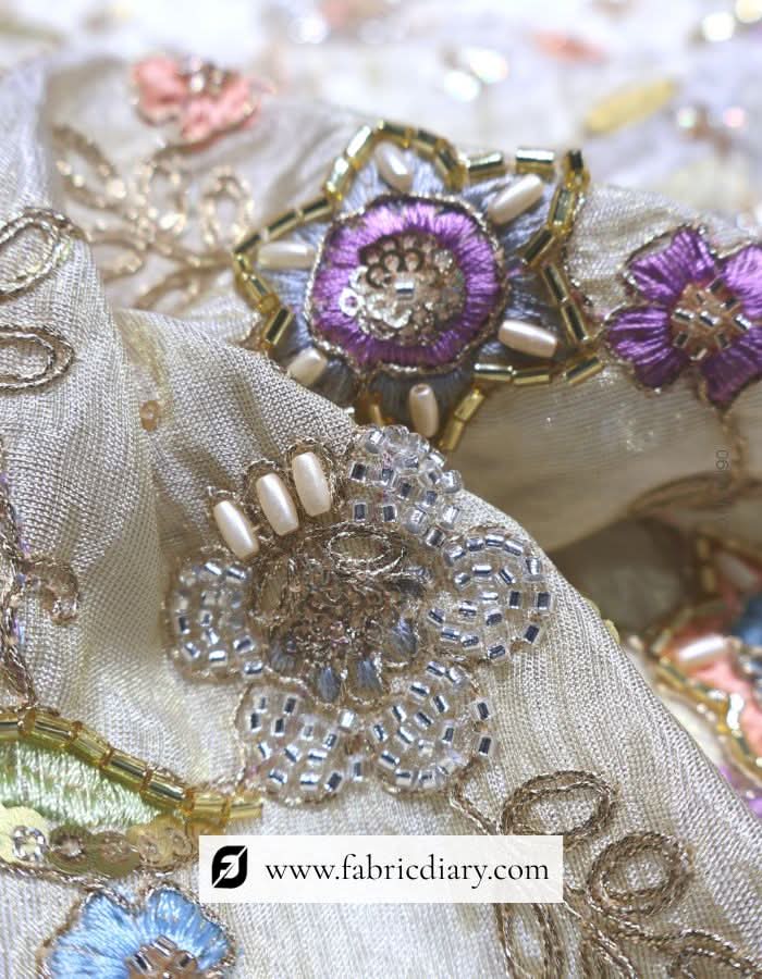 Designer fabric for ethnic bridal couture