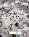 Designer floral sequin fabric for bulk fashion dress orders