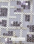 Embroidered fabric with modern patterns – online bulk supplier for fashion designers