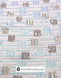 Multicolor sequin fabric for premium garments – glamorous embroidered textile
