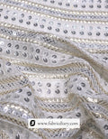 Buy gold silver embroidered fabric – wholesale supplier of fashion textiles