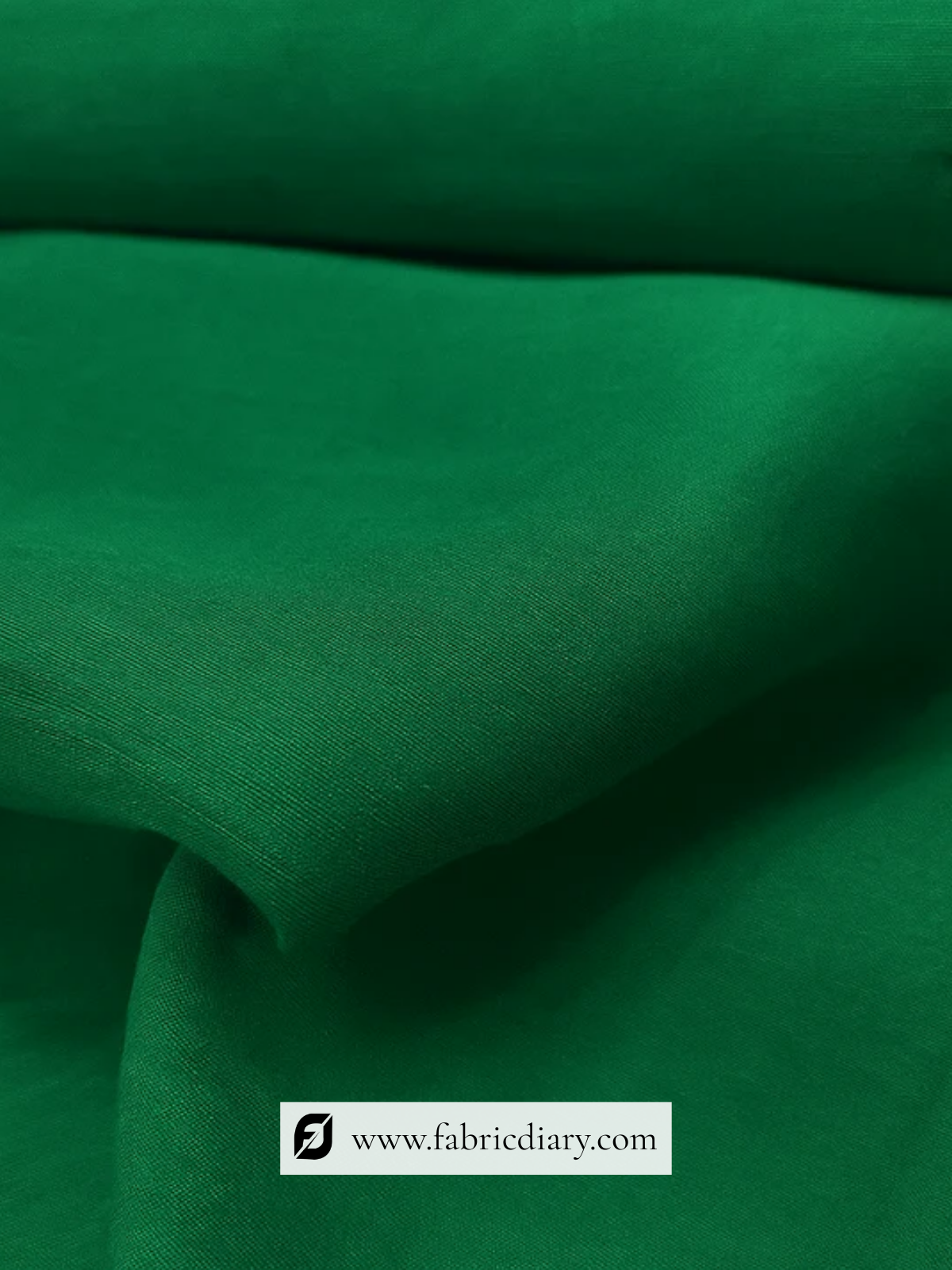 Green Dyed  Pure Russian Silk Fabric
