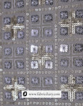 Wholesale four-square sequin embroidered fabric for women