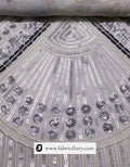 Wholesale heavy designer sequin fabric with daman pattern