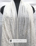 Buy embroidered mirror work dupatta – scarf for traditional Indian dresses