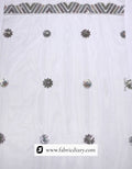 Fusion sequin dupatta fabric – multicolor embroidered material for online stores