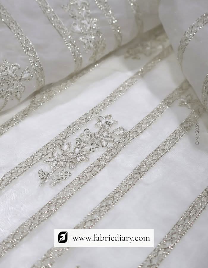 Buy floral design lining fabric – traditional embroidery textile in bulk