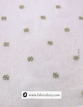 Embroidered zari designer textile – wholesale ethnic fabric for women’s fashion