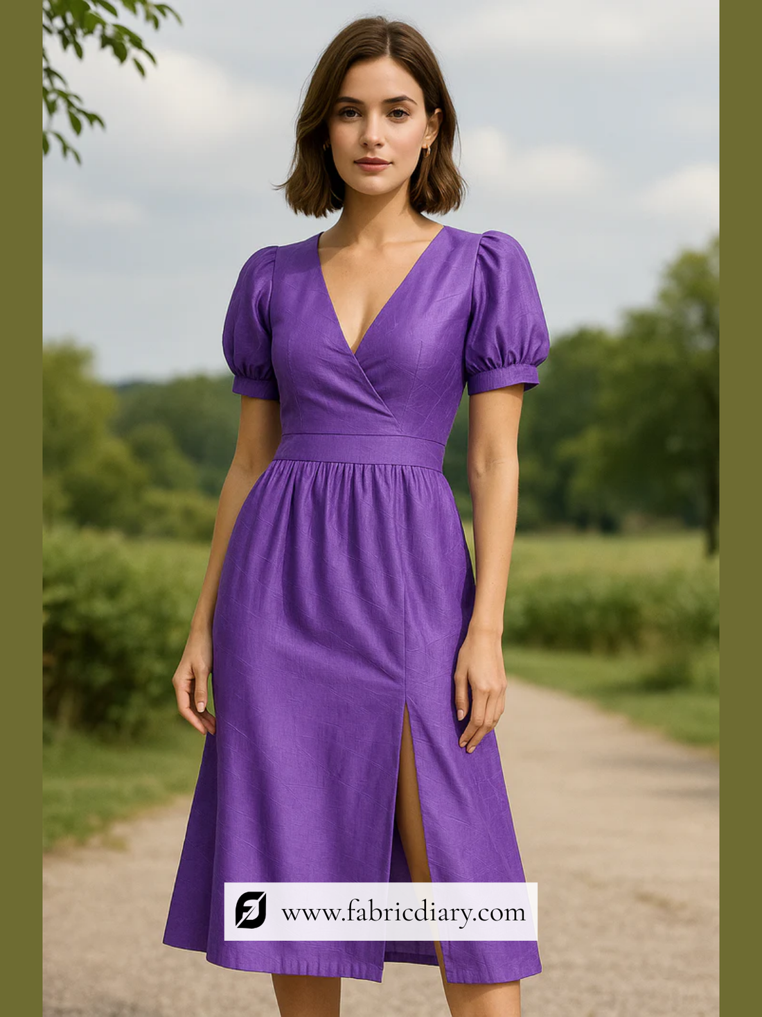 Lavender Violet Nylon Dhupian Fabric